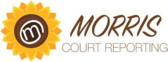 Morris Court Reporting Logo